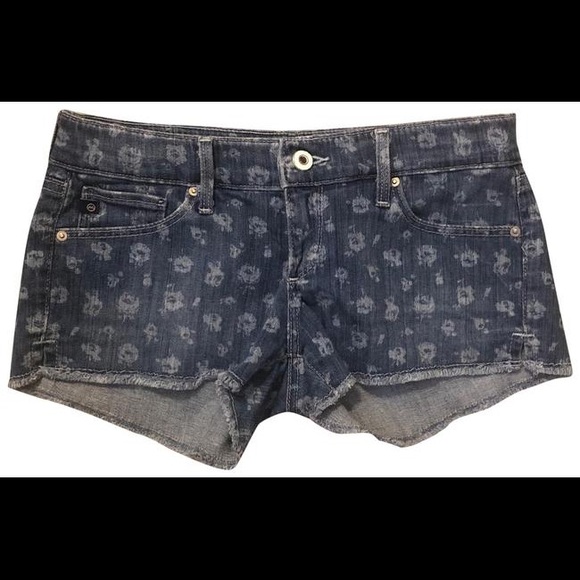 AG Liberty Daisy Rose Pattern Shorts size 28 - Picture 5 of 11